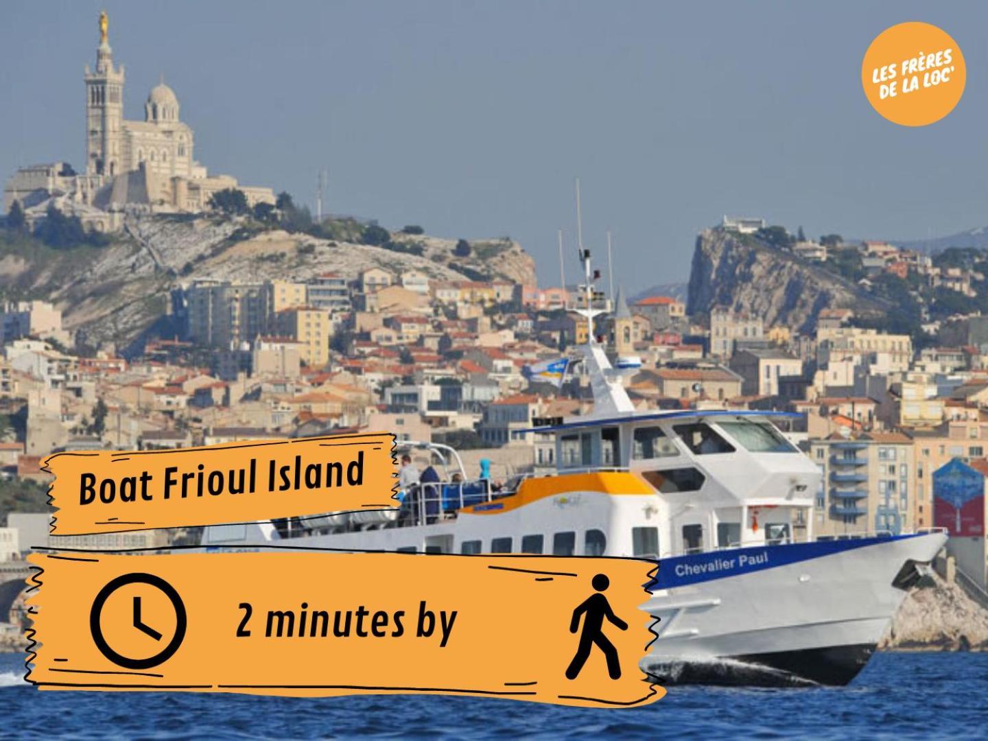 Les Princes Du Vieux Port - Central & Climatisation - Les Freres De La Loc' Marseille Eksteriør bilde